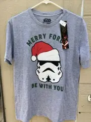 Star Wars Size SM/CP Storm Trooper "Merry Force Be With You" Shirt
