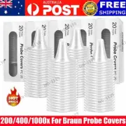 200x For Braun Probe Cover Thermoscan Ear Thermometer Replacement Filter Caps AU