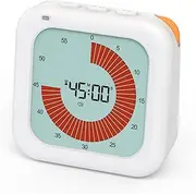 AMIR Digital Visual Timer for Kids, 60-Minute Countdown Timer with Large LCD Display, Digital Kitchen Timer with Battery Powered, Time Management Tool for Home, Kitchen, Office, Classroom, Exercise