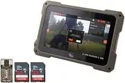 Wildgame Innovations 7-Inch HD Backlit TFT Touchscreen Trail Pad Tablet Bundle with Card Reader, and 32GB Ultra SDHC UHS-I Memory Card (2-Pack) (4 Items)