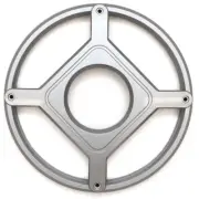 ASA Electronics Boat Speaker Grille RG10SS | MSW10 Silver 10 1/2 Inch