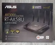 ASUS - AX3000 Dual-Band RT-AX58U Smart WiFi 6 Wireless Router (NEW SEALED)