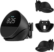 XLTTYWL Echo Spot Stand, ABS Alexa Echos Spots Accessories with Cable Management, Premium Space-Saving Stand Hanger Wall Mount for Amazon Echo Spot 2024 (Black)
