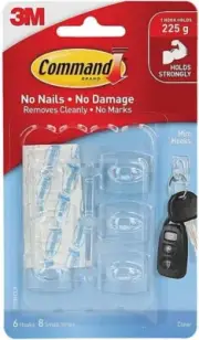 Command Mini Hooks Value Pack