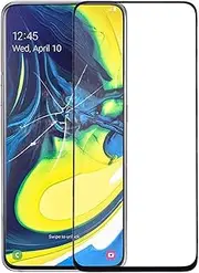 LYX Front Screen Outer Glass Lens for Galaxy A90 / A80 (Black) Highly Recommended (Color : Black)