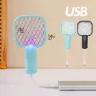 Electric Shock Fly Bug Zapper USB Insect Racket Home Outdoor