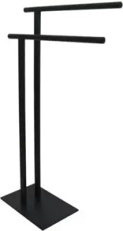 Kingston Brass Edenscape Freestanding Towel-Rack, Matte Black 32.44 x 17.81