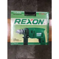 在飛比找蝦皮購物優惠-【多多五金舖】REXON 4分手提式震動電鑽 D1301 力