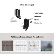 Wall Mount Battery Organizer Storage Bracket AA/AAA Battery Storage Bracket