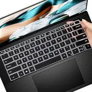 Keyboard Cover for 2025-2022 Dell XPS 15 9500 9510 9520 9530 15.6 Inch & XPS 17 9720 9700 9710 9730 17 Inch & DELL Precision 5770 5570 5760 5560 15.6" 17.3" US Layout (NOT FIT XPS 13 14 16 inch)