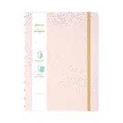 Filofax Confetti Refillable Notebook A4 - Rose Quartz