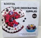 Cake Decorating Supplies Kit W/Revolving Cake Turntable, Tips, Bags, Spatulas