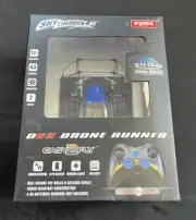 SKY THUNDER RC SYM D63 DRONE RUNNER. 2.4 GHZ RADIO CONTROL W/ DIGITAL REMOTE.