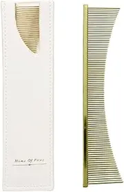 Flea Comb For Dogs,Professional Cat Grooming Brush - Multifunctional Pet Bathing Supplies For Long Haired Breeds Puppy Sensitive Skin Tear Stain Care Outdoor