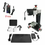 High Power Metal Mini Lathe DIY Micro Milling Machine Millier 12000rpm w/Adapter
