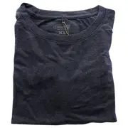 Bamboo Crew Tee - Navy Heather by Cariloha for Women - 1 Pc T-Shirt (XL)