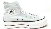[Converse] All Star Chuck Taylor Platform A11873C Aqua Blue Canvas High Sneakers, Teal