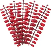 Healeved 120pcs Solid Nails Fake Nail Tips Full Cover Artificial Nail Art Accessories for Diy