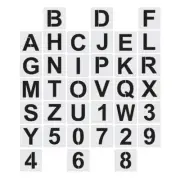 36 Pcs Alphanumeric Stencil Literacy Painting Template Child Letter