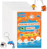 30PCS Shrinky Dink Sheets, Shrink Plastic Sheets for Crafts, Shrinky Dink Paper