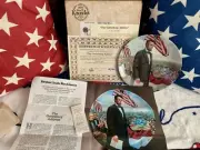Gettysburg Address Rockwell History Bradford Exchange Knowles Collector Plates