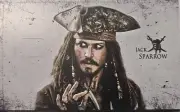 Disney - Jack Sparrow Credit Card Skin Cover - Wrap Decal Pre-Cut Sticker