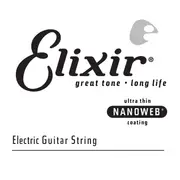 Elixir 15256 Nanoweb .056 Electric Guitar String Single
