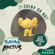 Shinx Shiny ✨ Legends Pokémon Arceus 6 IV Max Effort Custom OT Leggende