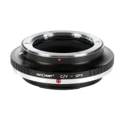 K&F Concept adapter for Contax CY YC Mount Lens to Fuji GFX Medium Format Camera