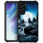 Compatible with Samsung Galaxy S22 Plus Case,Star Howling Wolfs Samsung Galax...