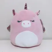 Squishmallows 10inch Grecia the pink flying Unicorn with wings plush toy