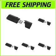Multi-Compatible USB 3.0 Flash Card Reader - Transfers SD and MicroSD with Ease