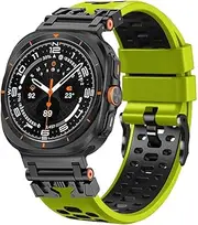 FKMBD Sports Rubber Strap For Samsung Galaxy Ultra 47mm Replacement Band For GALAXY 7 ULTRA 47MM Silicone Bracelet Correa Watchbands
