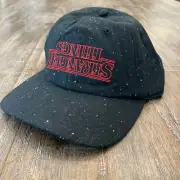 Dumbgood Upside STRANGER THINGS LOGO FLOATIES HAT Black/White/Red Adjustable