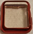 42mm Case Apple Watch Series 3 and Series 2 with built in Screen Protector red