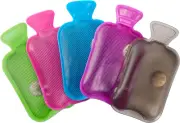 - Mini Snap & Twist Hot Water Bottles, Reusable Hand Click Gel Warmers - Instant