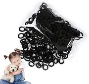Byeaon Elastic Hair Ties - 100 Durable and Stretchable No Damage Hair Bands | Pony Tails Holders Hair Bands, Elastic Hair Bands for Kids