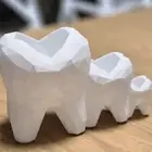 Toothbrush and toothpaste hold Novelty Family Trio Toothbrush Holder
