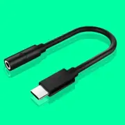 Type-C Male to 3.5mm Earphone Jack Audio Adapter W/ DAC Chip for nubia Z17 miniS