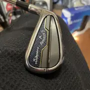 New Left Hand LH Callaway Paradym X Demo Fitting 7 Iron Rch 65 Regular Graphite