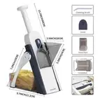 Multifunction Mandoline Slicer Vegetable Food Chopper Grinder Onion Grate Slicer