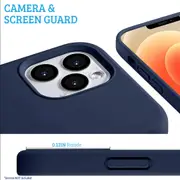 iPhone 14 Plus Compatible Case Cover With Liquid Silicone And Compatible With MagSafe Technology - Purple