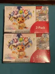 Pokemon Costco Prismatic Evolutions ETB and Bundle Package - SEALED MINT - LOT2x