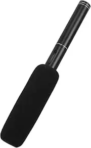 Hohopeti Simulation Interview Microphone Play Microphone Old School Microphone Microphone Microphone Prop Play Fake Microphone Prop Mic Prop Fake Mics Sponge Black