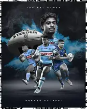 CRONULLA SHARKS NRL RUGBY TEAM PLAYER POSTER,BARGAIN, 1,FREE POST,5