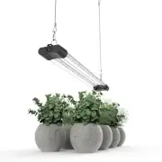 LED Grow Light Full Spectrum Light Linkable 5000K Daylight + 660nm Red Indoor...