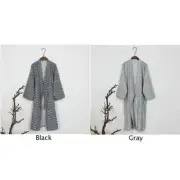 Hot New Bathrobe Robe Cotton Long Lounge wear Men Yukata Home Nightwear
