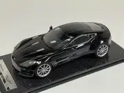 1/18 Tecnomodel Aston Martin One-77 Gloss Black from 2009 Goodwood #01/40