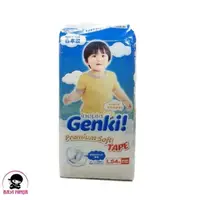 在飛比找蝦皮購物優惠-Nepia Genki 優質軟膠帶粘性尿布 L54 L 54