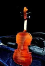 NEW FULL-SIZE SOLID 4/4 FLAMED MAPLE CONCERT VIOLIN/FIDDLE-GERMAN